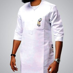 Men Fashion Caftan | White
