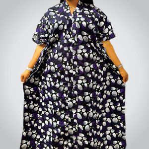 Women Bubu Gown |  Black