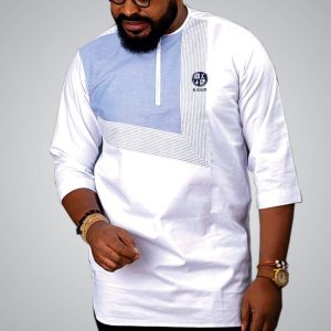 Men Fashion Caftan | White