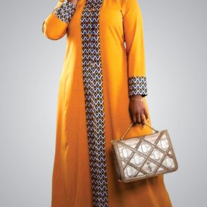 Women Caftan Dress |  Ankara Mix