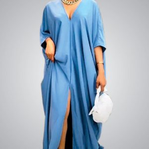 Women Caftan Gown |  Blue
