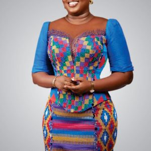 Women Ankara Gown |  Blue