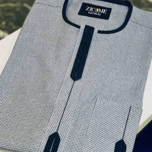 Men Fashion Senators | Grey Stripes